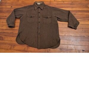 Classic Brown Lightweight Shirt Jacket